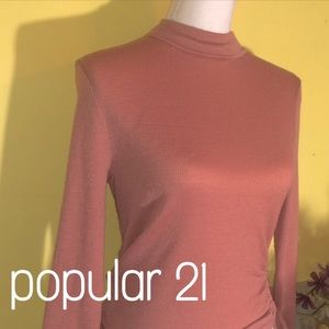 Pastel 🎀 Pink Fashion Turtle Neck